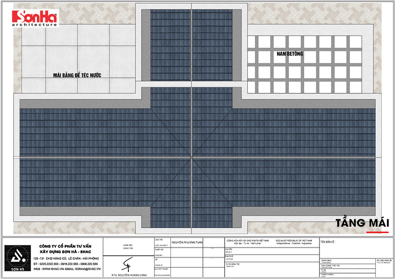 biệt thự 3 tầng kiểu pháp