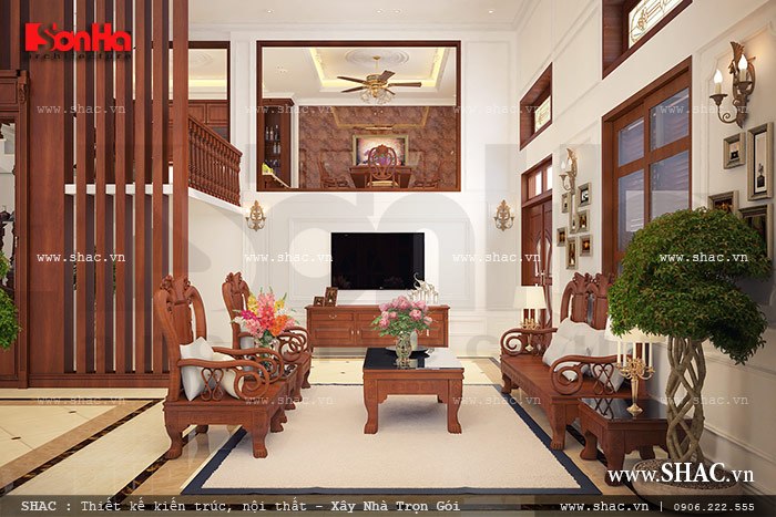 biệt thự 3 tầng kiểu pháp