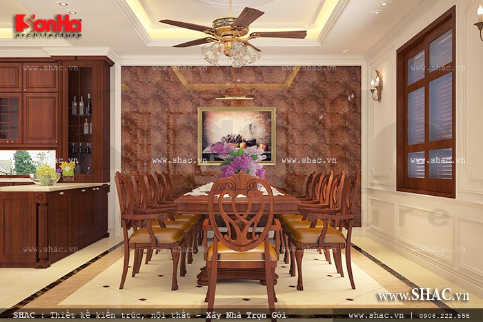 biệt thự 3 tầng kiểu pháp