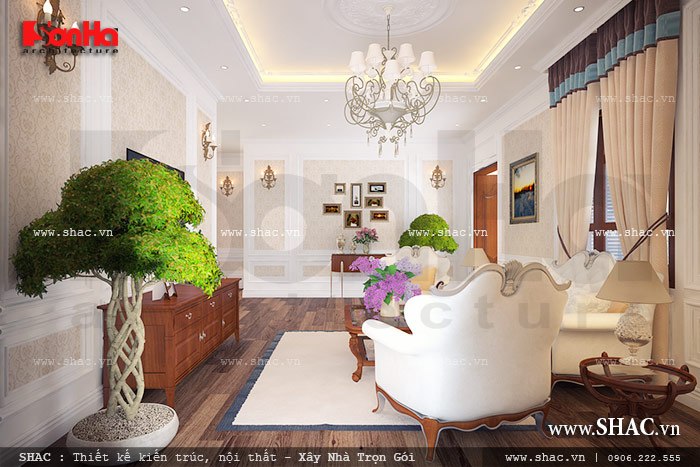 biệt thự 3 tầng kiểu pháp