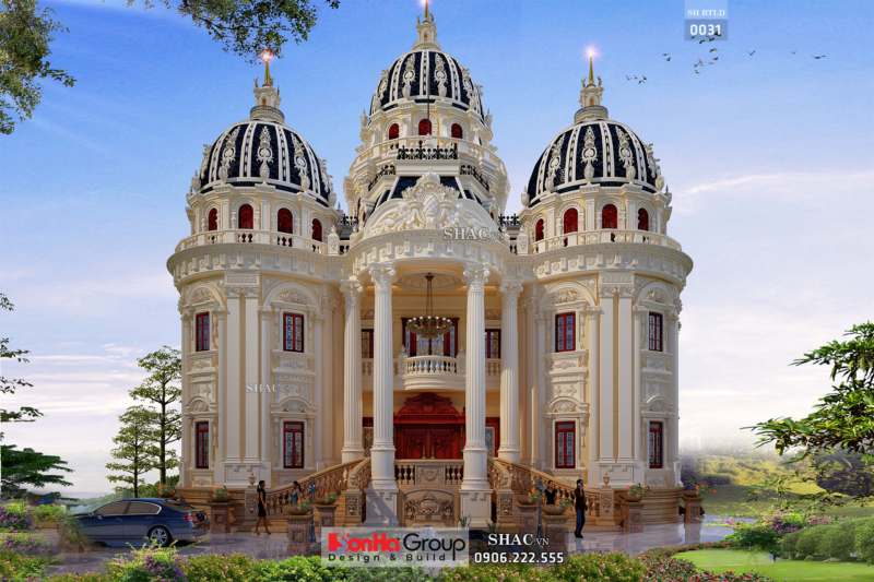 biệt thự 2 tầng 500m2