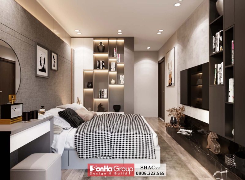 Mẫu thiết kế nội thất căn hộ phong cách hiện đại đẹp tinh tế 7