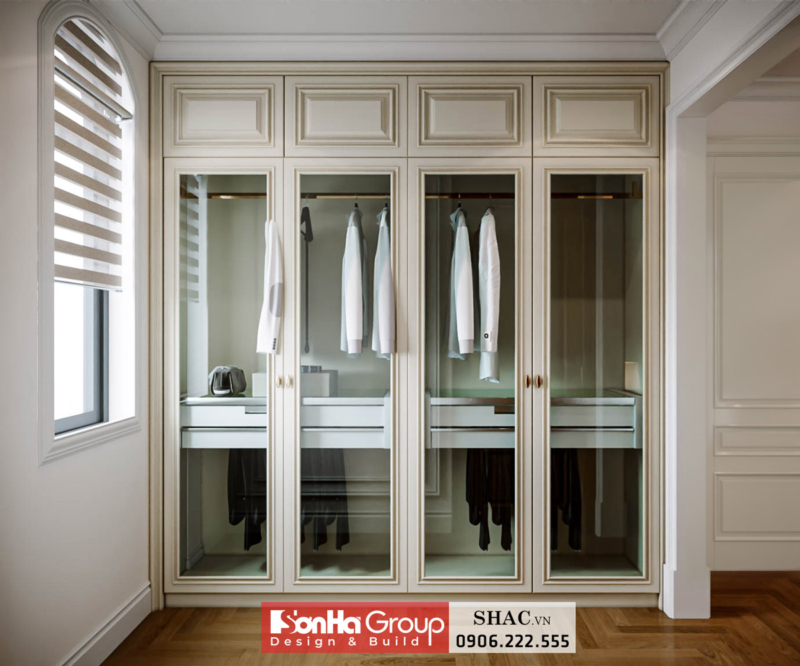 Thiết kế biệt thự phong cách tân cổ điển 123m2 tại Hải Phòng 13