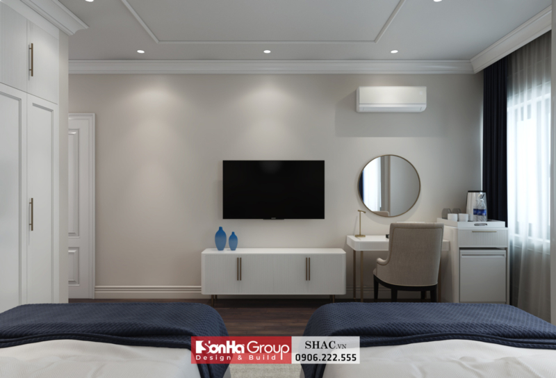 Mẫu khách sạn tân cổ điển 230m2 7 tầng tại Hải Phòng 9