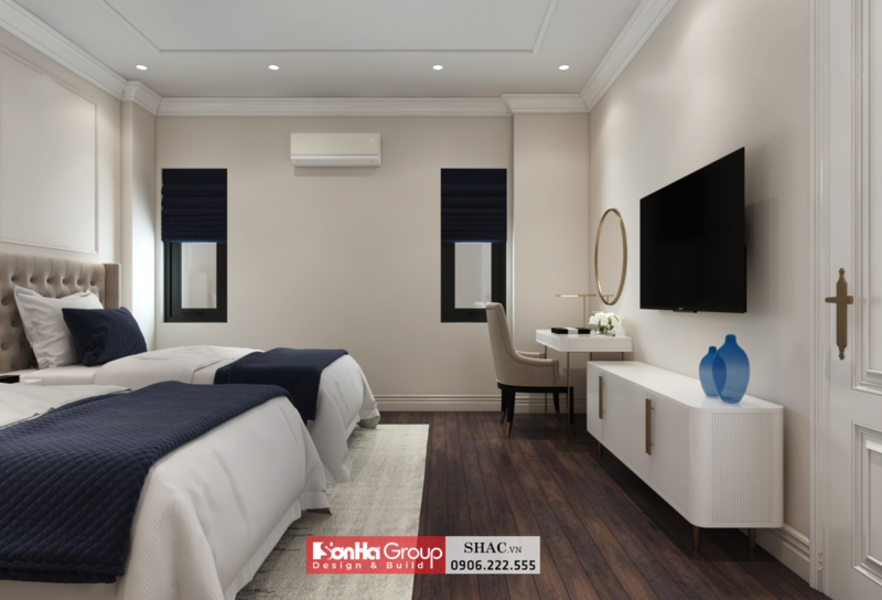 Mẫu khách sạn tân cổ điển 230m2 7 tầng tại Hải Phòng 10