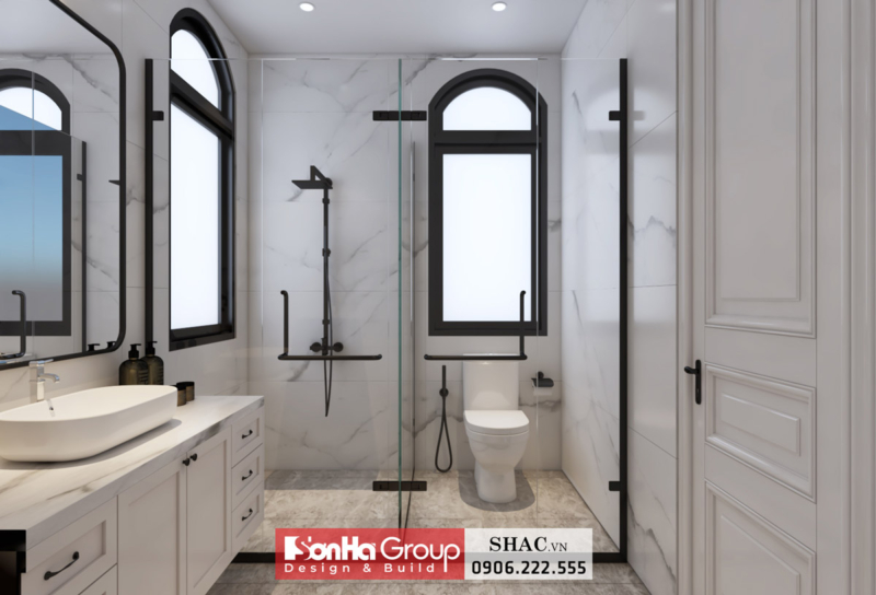 Thiết kế biệt thự phong cách tân cổ điển 123m2 tại Hải Phòng 24