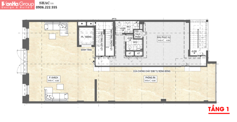 Mẫu khách sạn tân cổ điển 230m2 7 tầng tại Hải Phòng 22