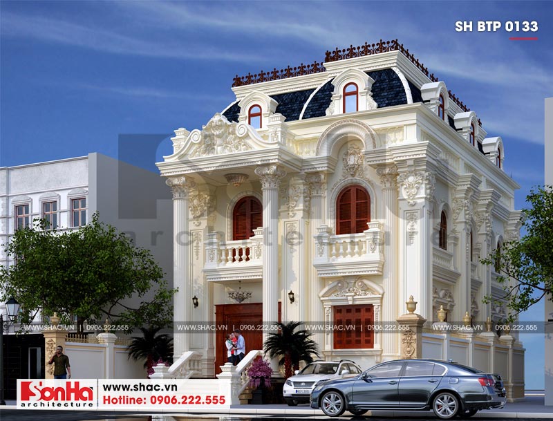 mẫu biệt thự 2 tầng kiểu Pháp mẫu biệt thự 2 tầng kiểu Pháp