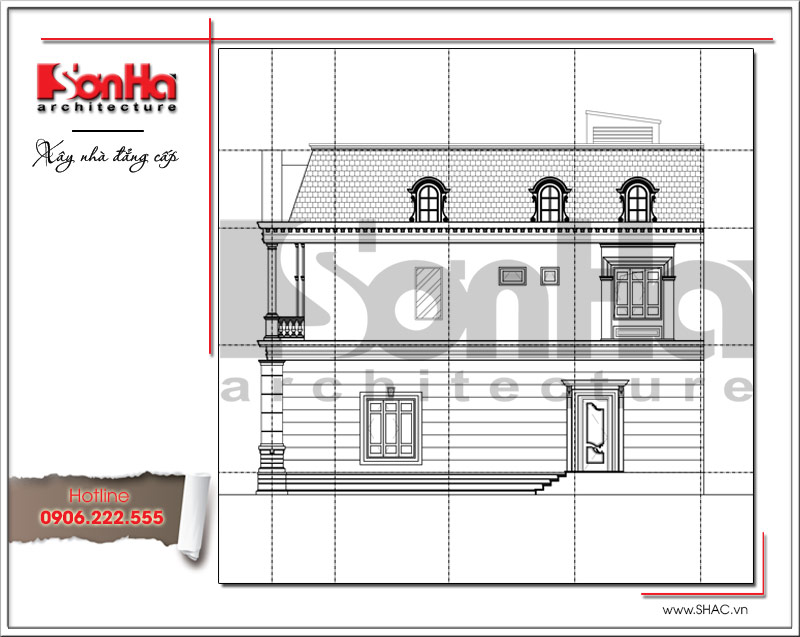 mẫu biệt thự 2 tầng kiểu Pháp mẫu biệt thự 2 tầng kiểu Pháp