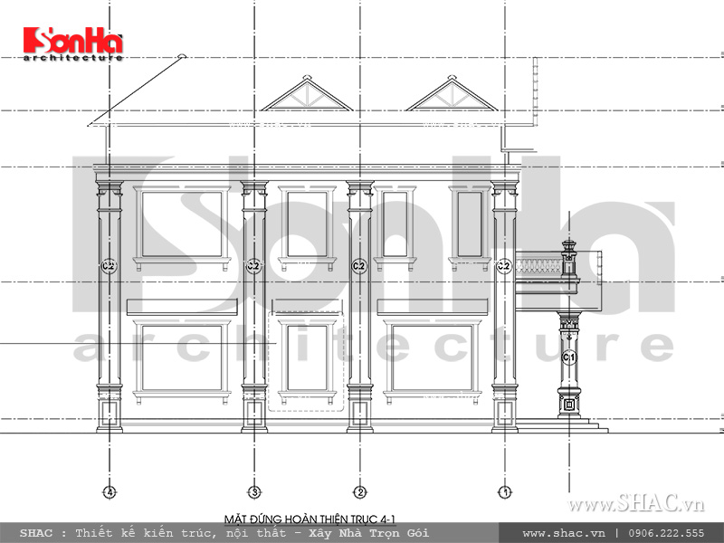 mẫu biệt thự 2 tầng kiểu Pháp mẫu biệt thự 2 tầng kiểu Pháp