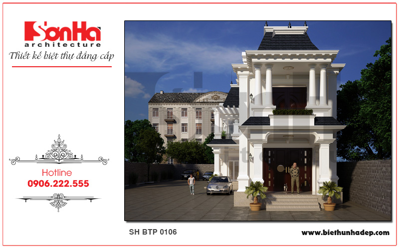 mẫu biệt thự 2 tầng kiểu Pháp mẫu biệt thự 2 tầng kiểu Pháp