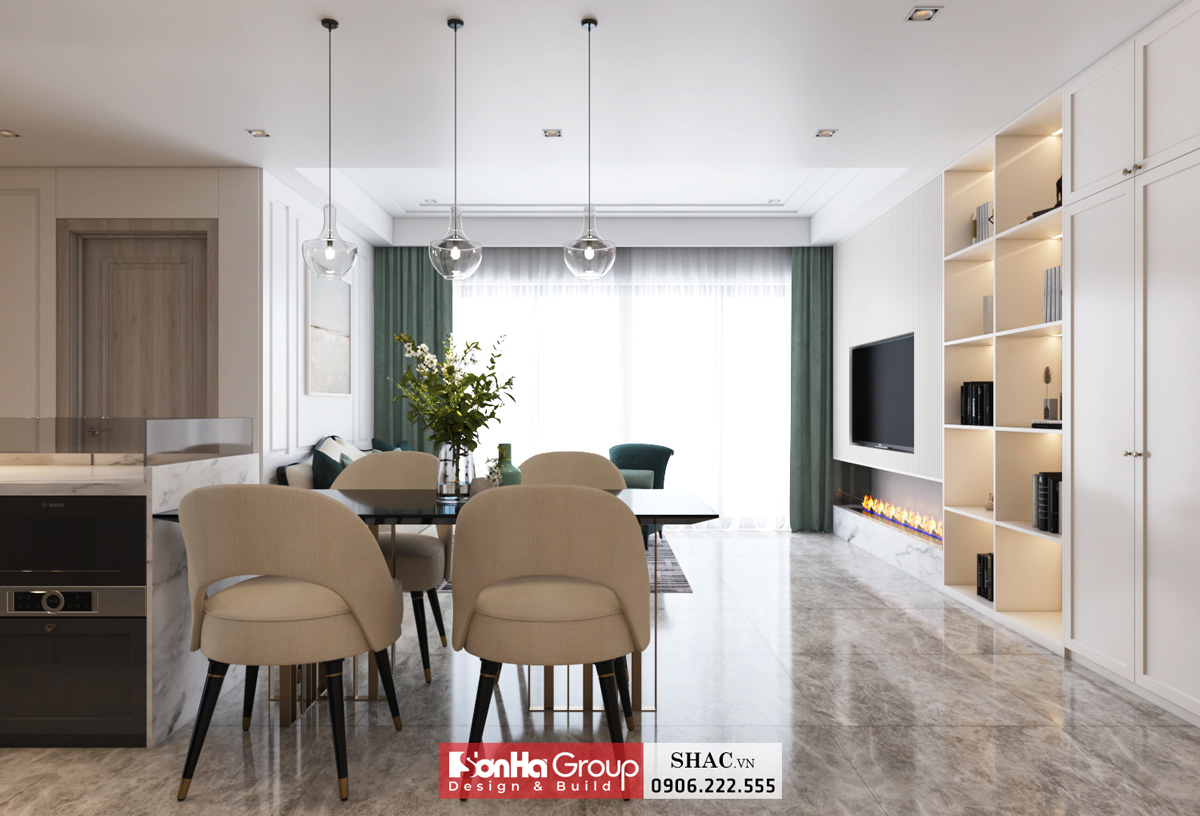 Thiết kế nội thất hiện đại trong căn hộ Minato Hải Phòng - SH NOP 0223 43