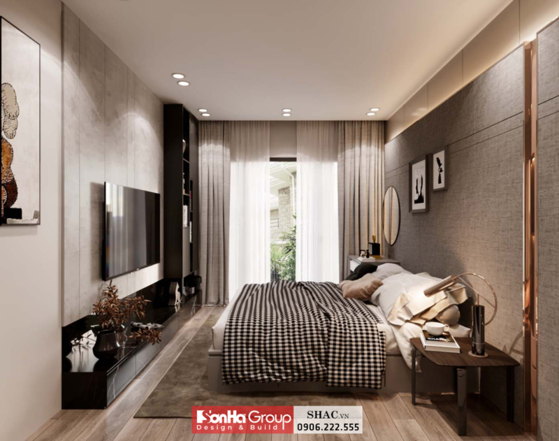 Mẫu thiết kế nội thất căn hộ phong cách hiện đại đẹp tinh tế 9