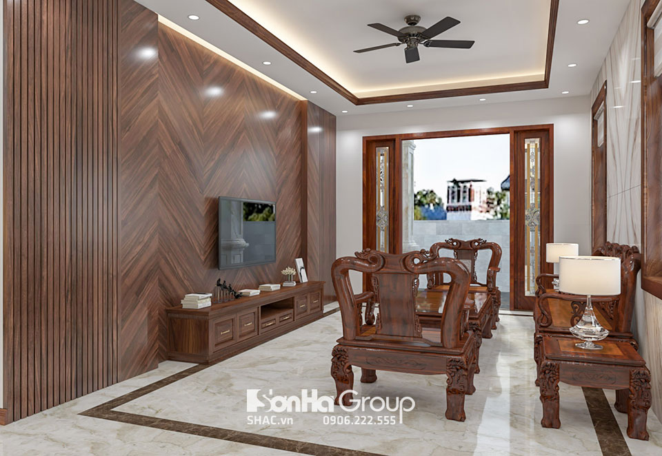 mẫu thiết kế biệt thự 2 tầng đẹp