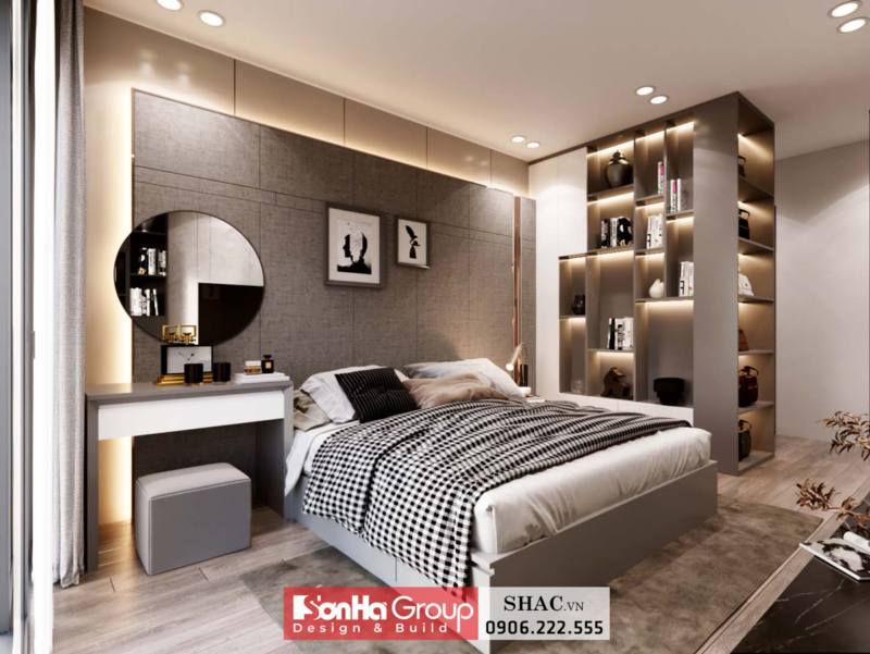 Mẫu thiết kế nội thất căn hộ phong cách hiện đại đẹp tinh tế 6