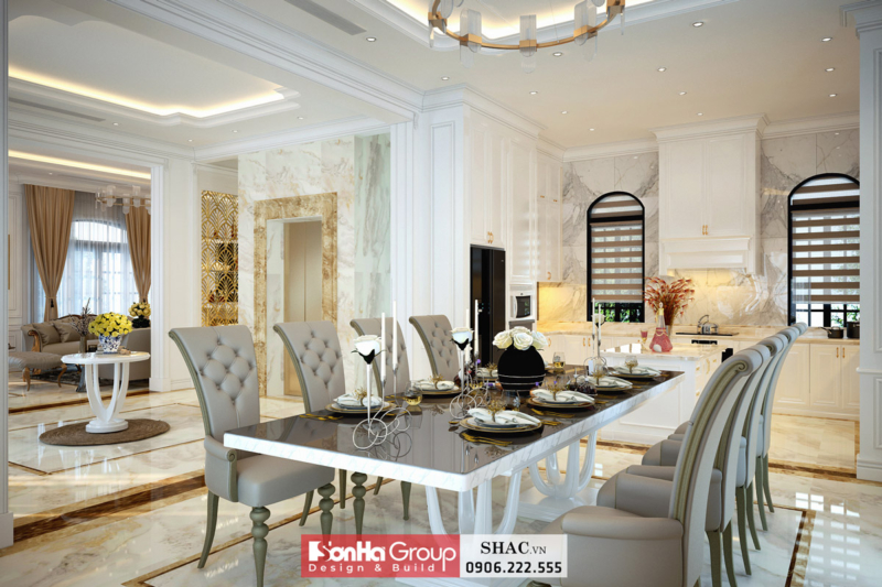 Thiết kế biệt thự phong cách tân cổ điển 123m2 tại Hải Phòng 6