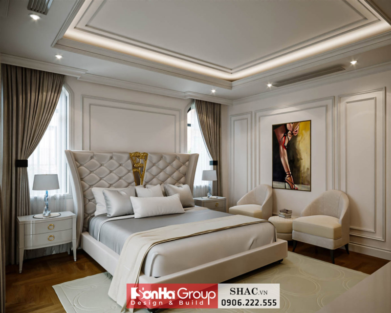 Thiết kế biệt thự phong cách tân cổ điển 123m2 tại Hải Phòng 11