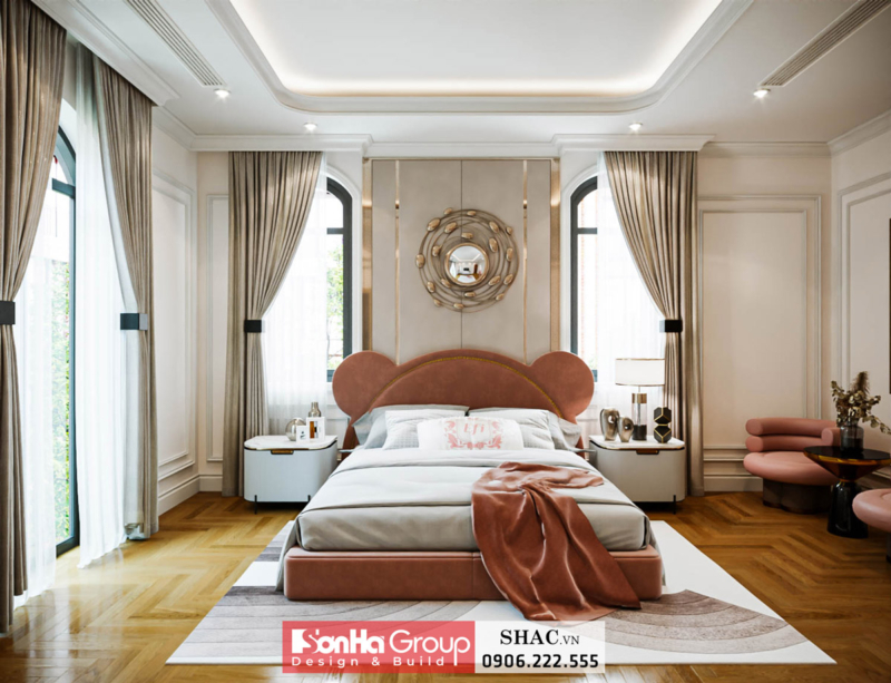 Thiết kế biệt thự phong cách tân cổ điển 123m2 tại Hải Phòng 10