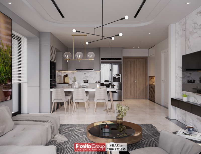 Thiết kế nội thất tối giản tại Minato Residence Hải Phòng 1