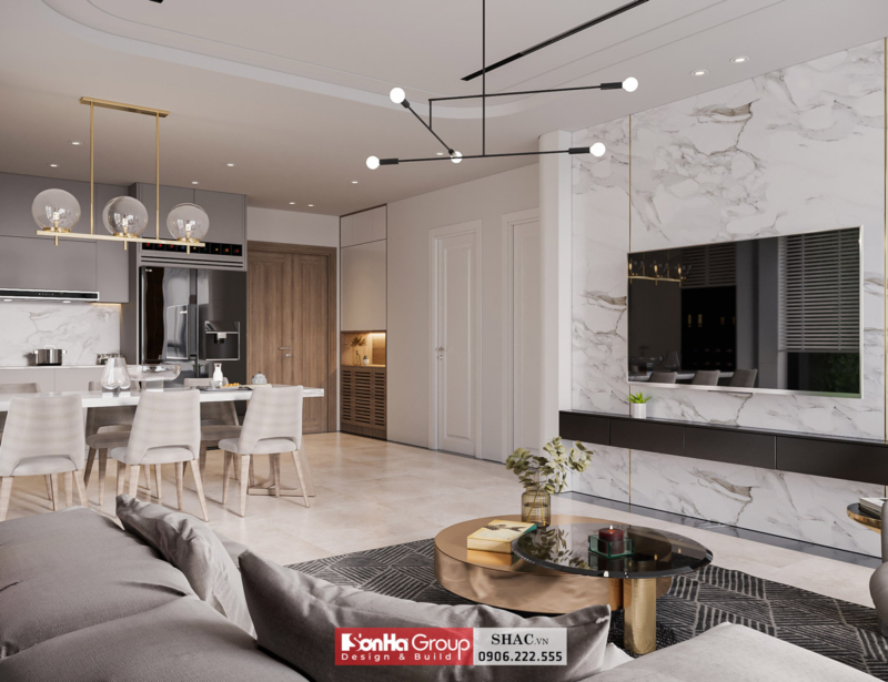 Thiết kế nội thất tối giản tại Minato Residence Hải Phòng 6