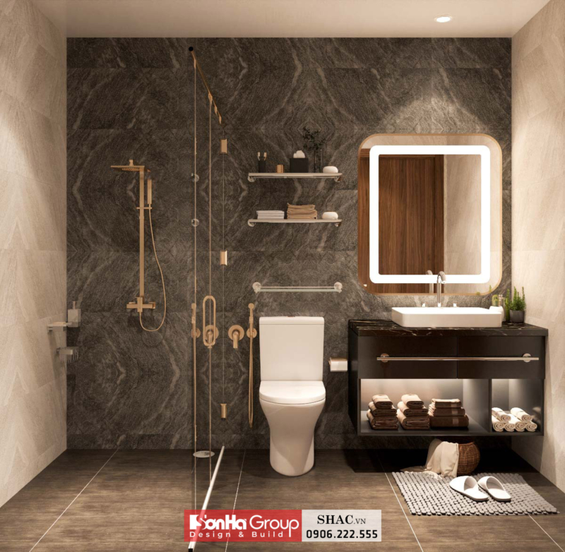 Thiết kế phòng tắm hiện đại