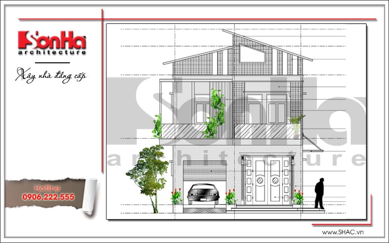 50 Mẫu Biệt Thự Mini 100m2 Đẹp, Hiện Đại & Sang Trọng 2023 1 Biệt thự mini 100m2