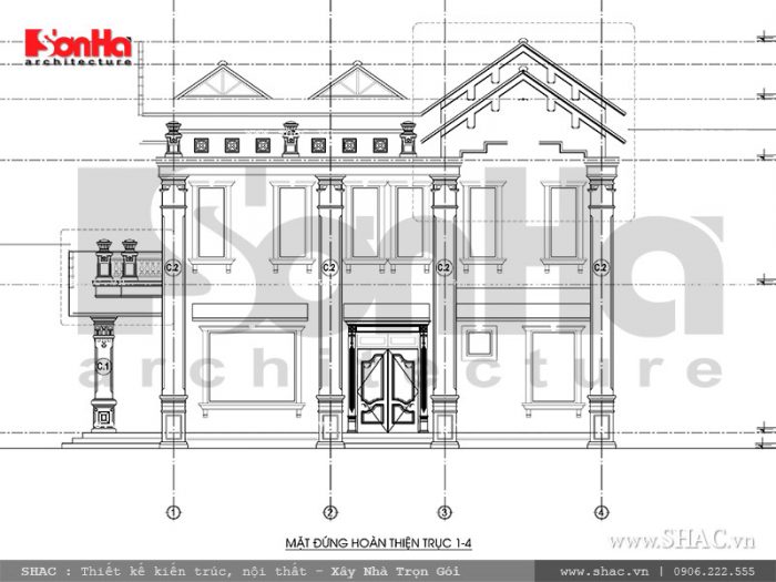 Biệt thự mini 100m2 Biệt thự mini 100m2