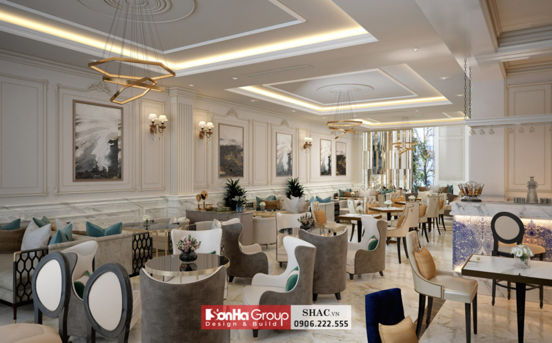 Mẫu khách sạn tân cổ điển 230m2 7 tầng tại Hải Phòng 7