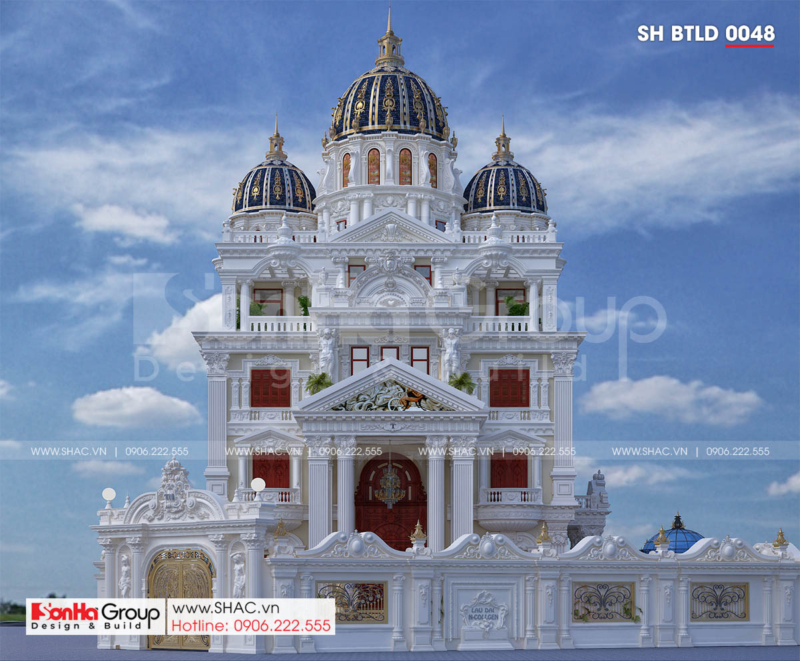 thiết kế lâu đài