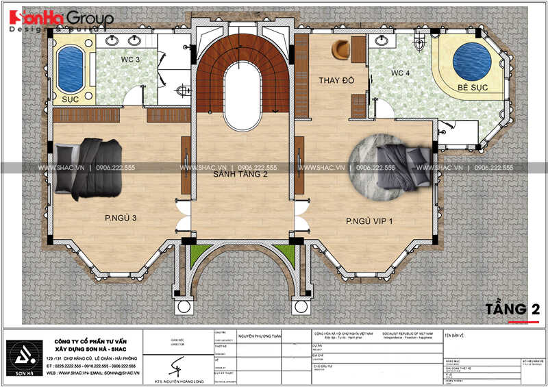 thiết kế lâu đài