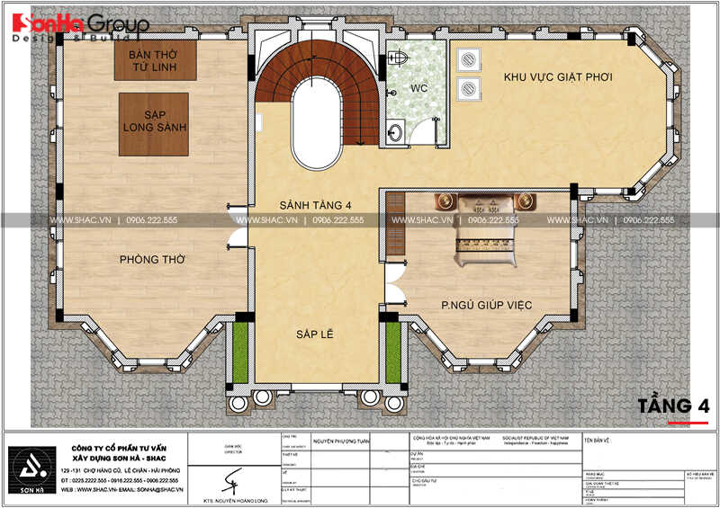 thiết kế lâu đài