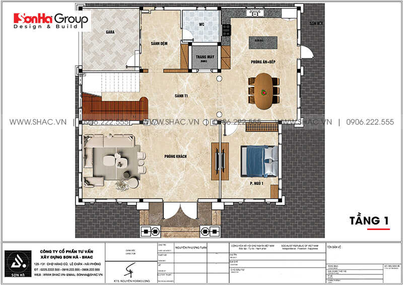 thiết kế lâu đài