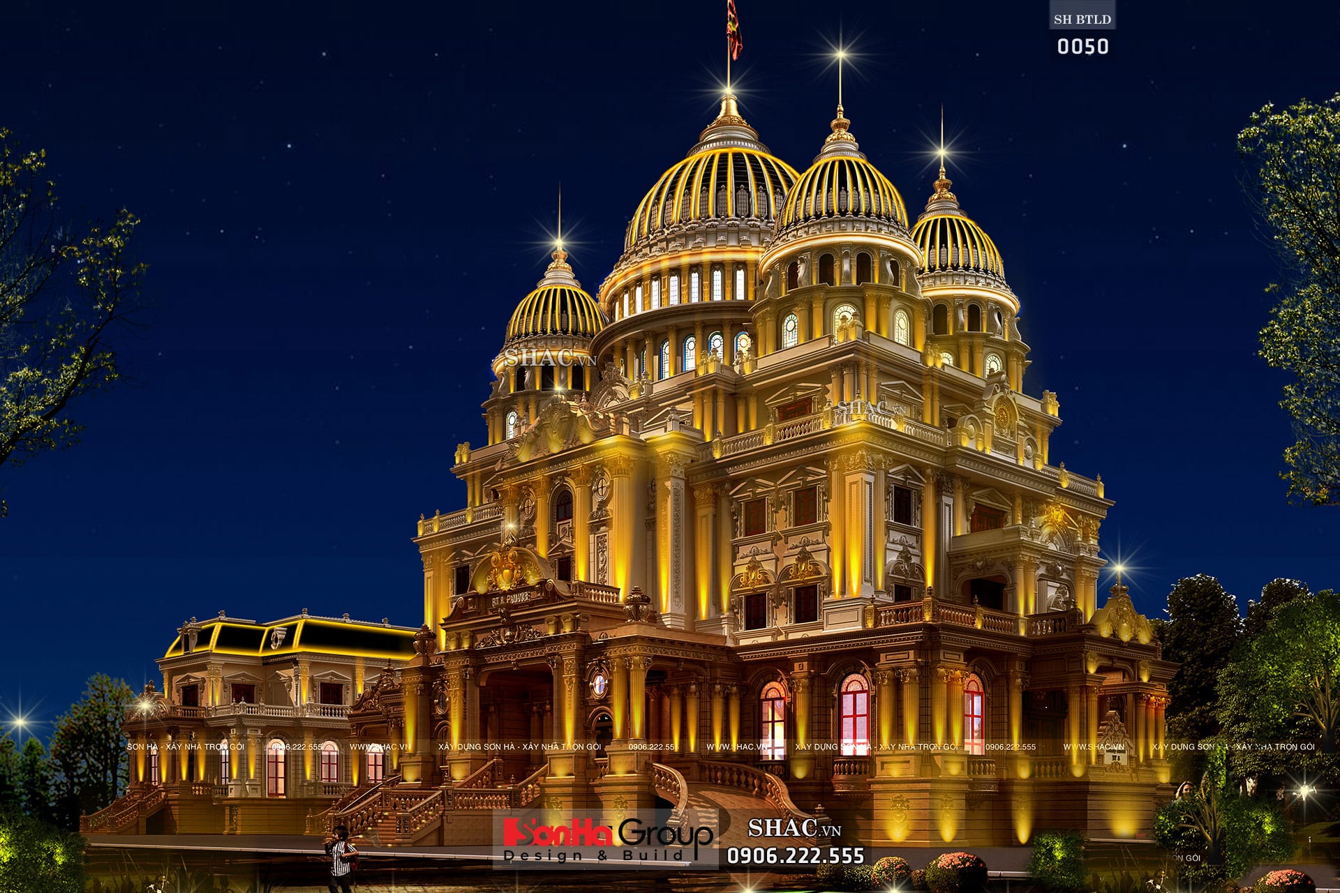 thiết kế lâu đài