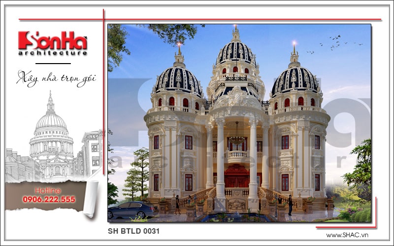 thiết kế lâu đài