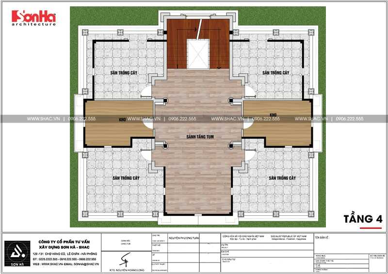 thiết kế lâu đài