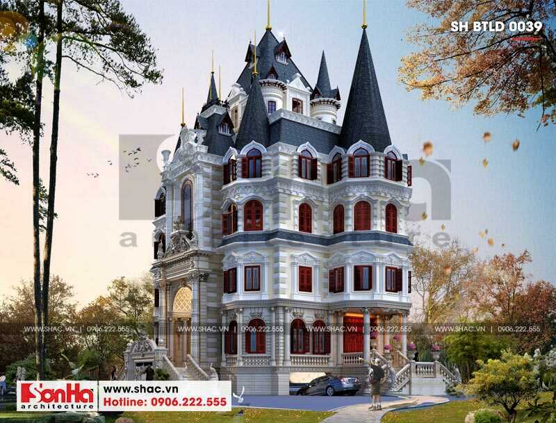 thiết kế lâu đài