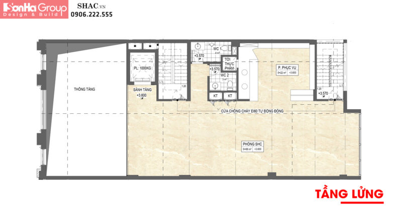 Mẫu khách sạn tân cổ điển 230m2 7 tầng tại Hải Phòng 23