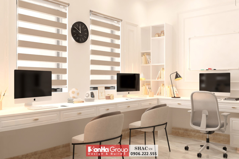 Thiết kế biệt thự phong cách tân cổ điển 123m2 tại Hải Phòng 9