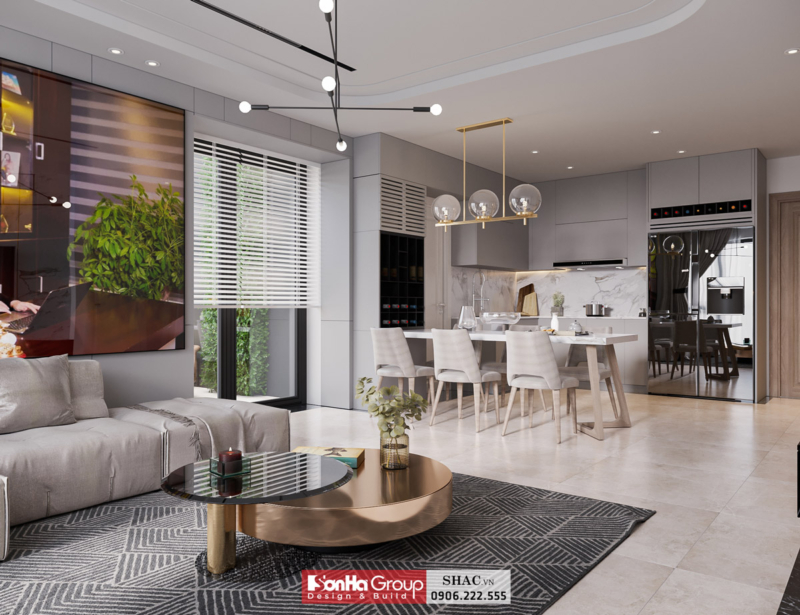 Thiết kế nội thất tối giản tại Minato Residence Hải Phòng 5