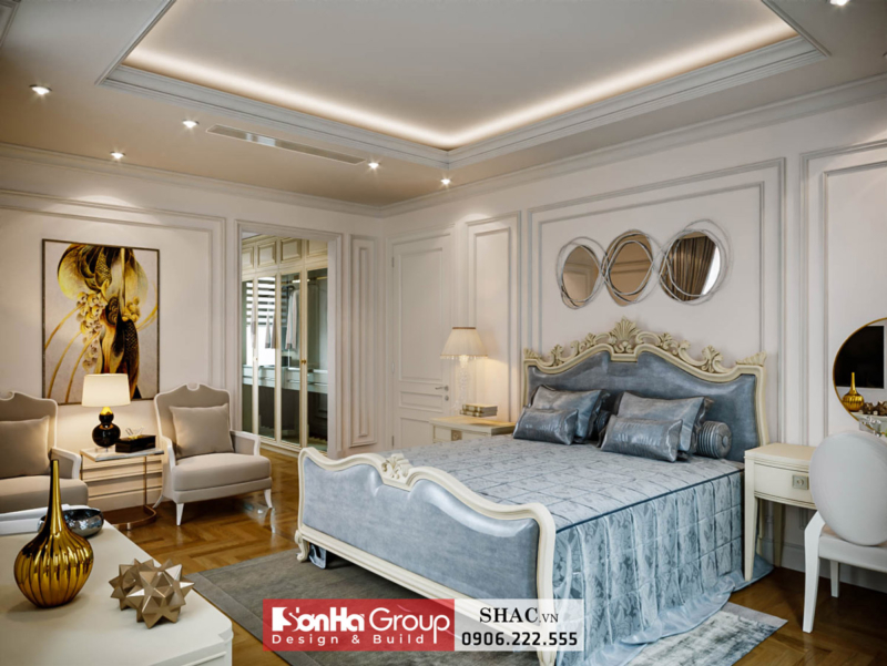 Thiết kế biệt thự phong cách tân cổ điển 123m2 tại Hải Phòng 21