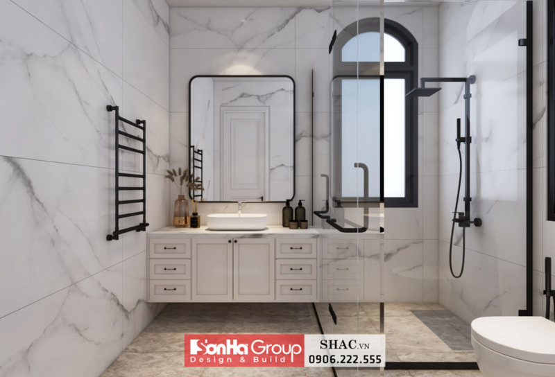 Thiết kế biệt thự phong cách tân cổ điển 123m2 tại Hải Phòng 25