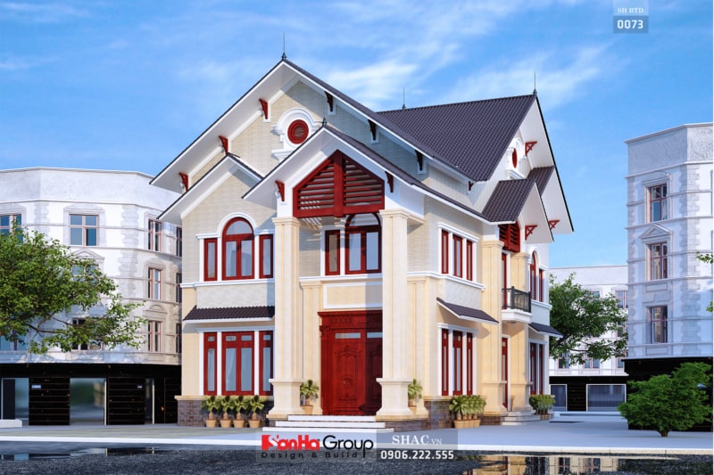 biệt thự 2 tầng 100m2