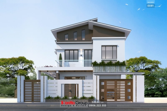 biệt thự 2 tầng 200m2