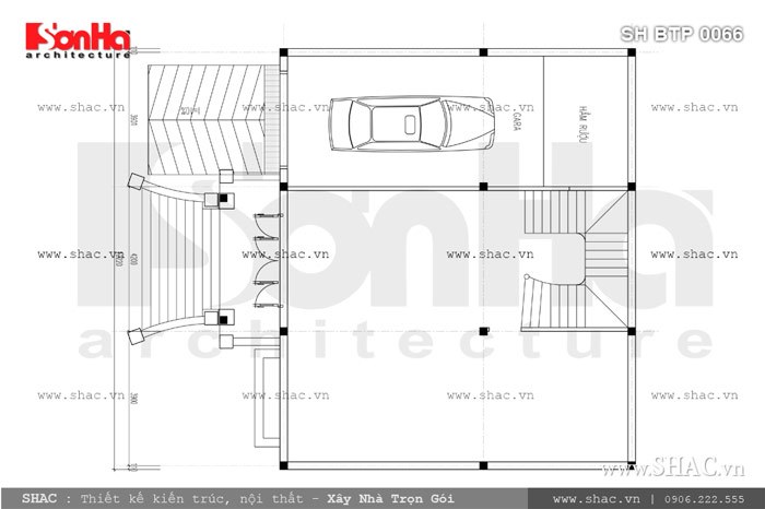 Công năng biệt thự có tầng hầm