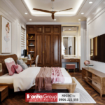 Mẫu thiết kế biệt thự tân cổ điển 4 tầng tại Bắc Ninh - SH BTP 0173 24