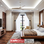 Mẫu thiết kế biệt thự tân cổ điển 4 tầng tại Bắc Ninh - SH BTP 0173 26