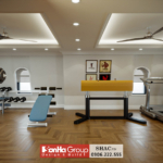 Mẫu thiết kế biệt thự tân cổ điển 4 tầng tại Bắc Ninh - SH BTP 0173 30