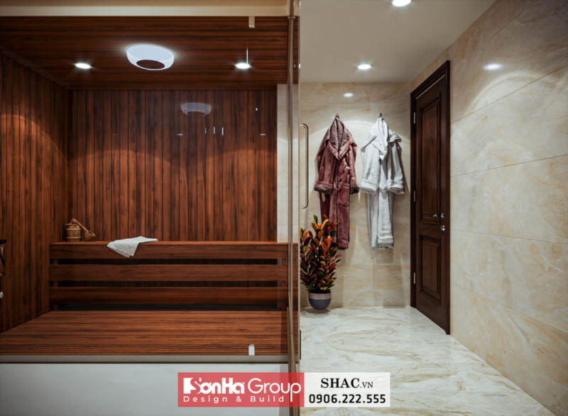 Mẫu thiết kế biệt thự tân cổ điển 4 tầng tại Bắc Ninh - SH BTP 0173 16