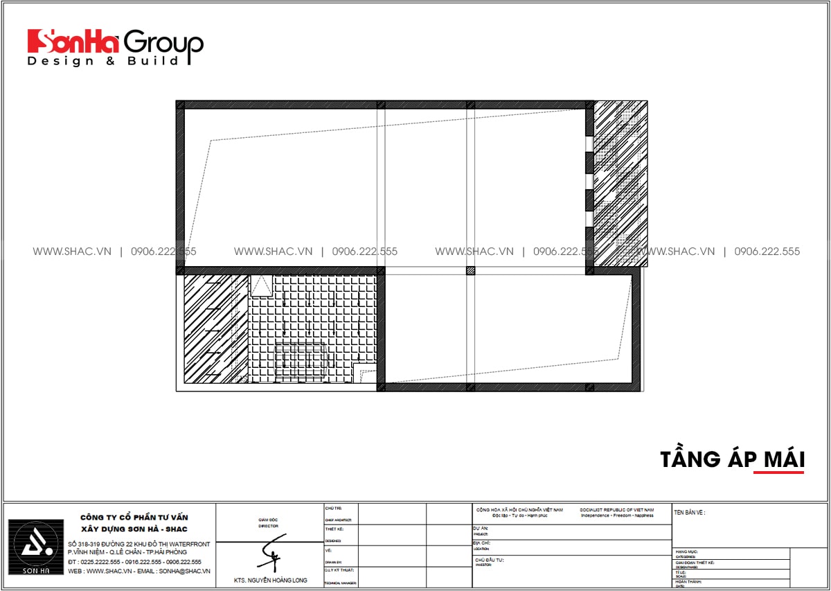 biệt thự chữ L 2 tầng 70m2