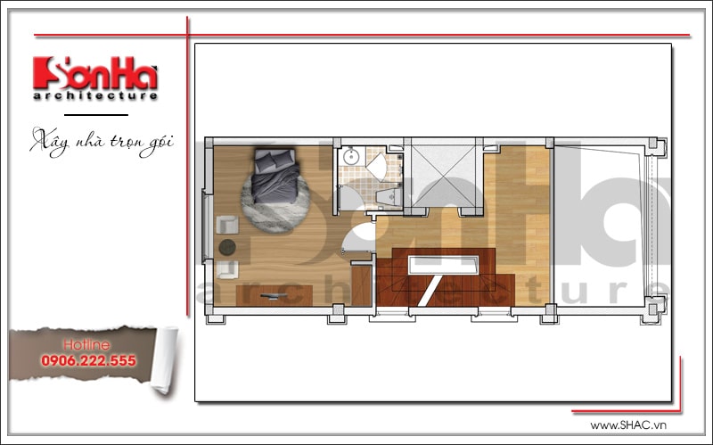 biệt thự mini 2 tầng 70m2